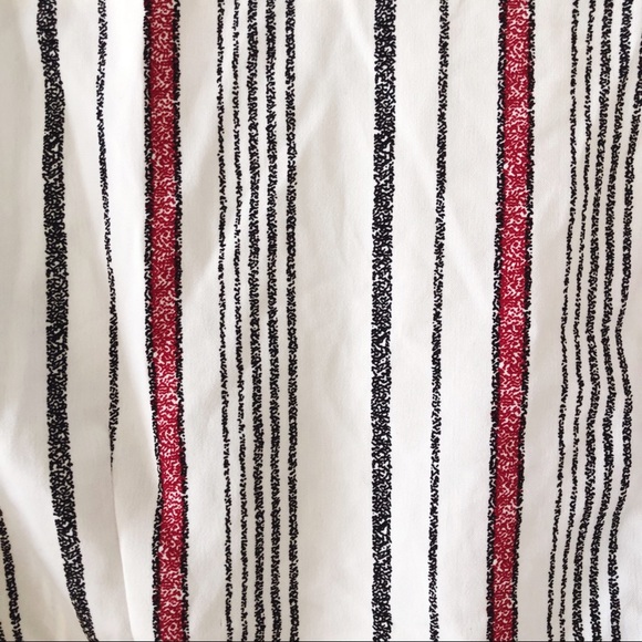 Missguided Striped Wrap Crop Top NWOT! - Picture 4 of 8